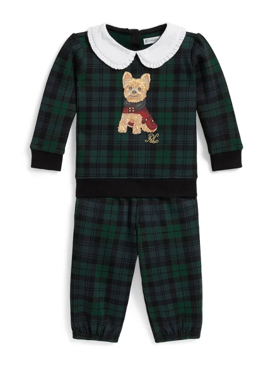 Obrázek produktu Polo Ralph Lauren set kojenecký s bavlnou námořnická modř