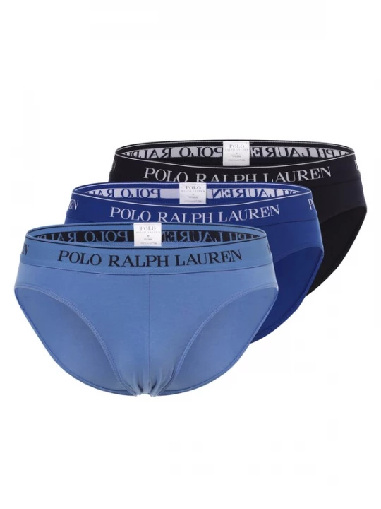 Obrázek produktu Polo Ralph Lauren Slipy  modrá / marine modrá / černá / bílá