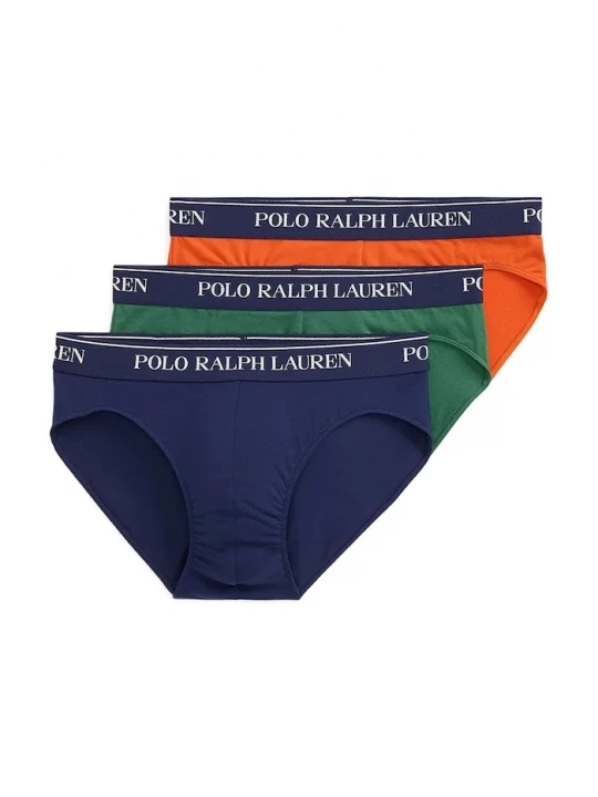 Obrázek produktu Polo Ralph Lauren slipy pánské bavlnou 3-pack námořnická modř