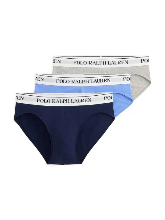 Obrázek produktu Polo Ralph Lauren slipy pánské s bavlnou 3-pack modrá
