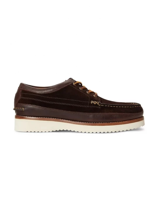 Obrázek produktu Polo Ralph Lauren sneakers boty pánské kožené Ranger Wb Lo hnědá