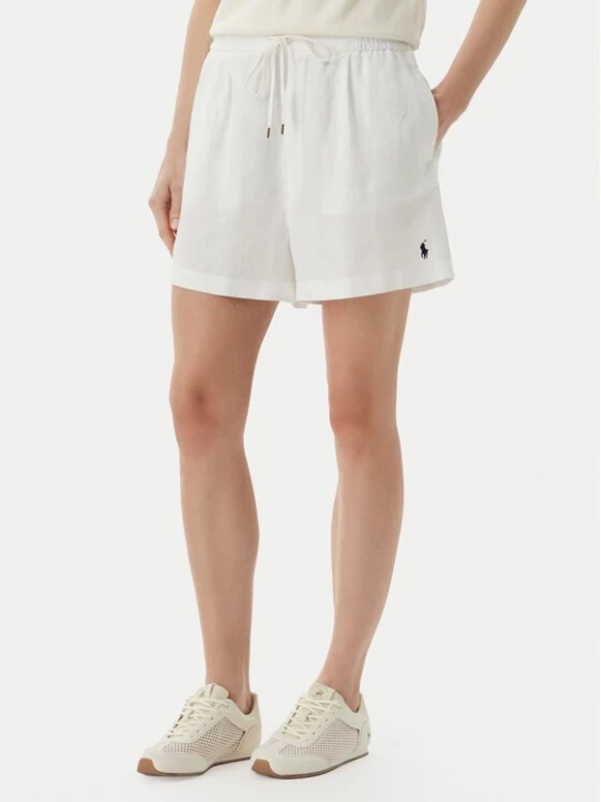 Obrázek produktu Polo Ralph Lauren Šortky z materiálu 211A12950002 Bílá Relaxed Fit