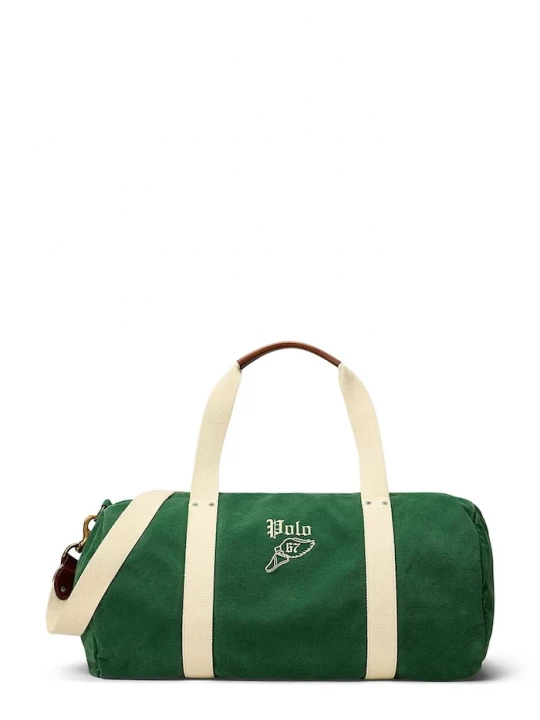 Obrázek produktu Polo Ralph Lauren sportovní taška pánská bavlněná zelená