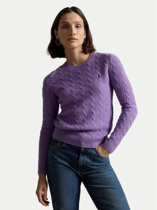 Obrázek produktu Polo Ralph Lauren Svetr 211971865502 Fialová Slim Fit