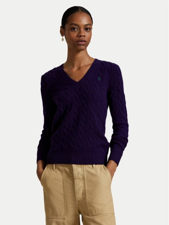 Obrázek produktu Polo Ralph Lauren Svetr 211971866010 Fialová Slim Fit