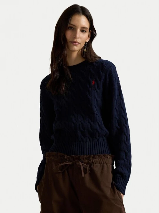 Obrázek produktu Polo Ralph Lauren Svetr 211A96245001 Tmavomodrá Relaxed Fit