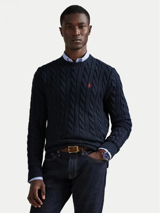 Obrázek produktu Polo Ralph Lauren Svetr 710775885001 Tmavomodrá Regular Fit