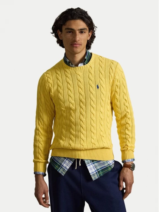 Obrázek produktu Polo Ralph Lauren Svetr 710775885549 Žlutá Regular Fit