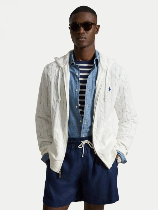 Obrázek produktu Polo Ralph Lauren Kardigan 710B18057004 Bílá Regular Fit