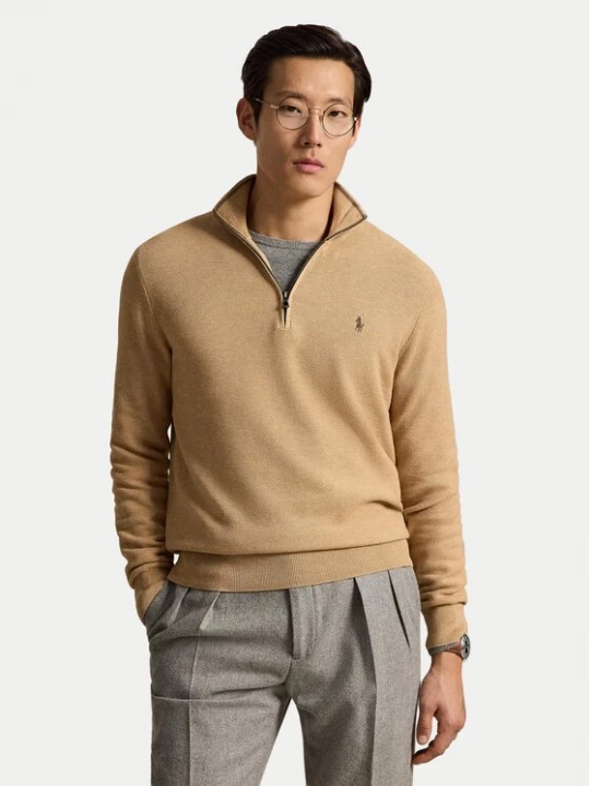 Obrázek produktu Polo Ralph Lauren Svetr 710B18060007 Světle hnědá Regular Fit