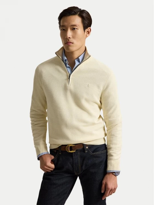 Obrázek produktu Polo Ralph Lauren Svetr 710B18060011 Krémová Regular Fit
