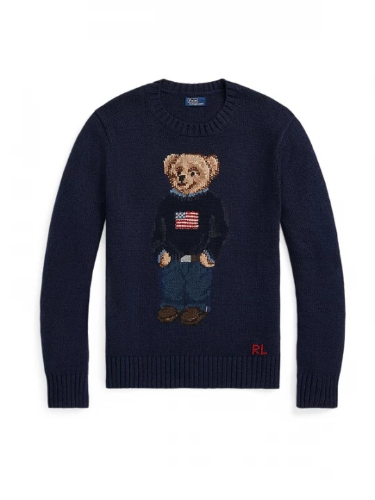 Obrázek produktu Polo Ralph Lauren Svetr  béžová / námořnická modř / hnědá / červená