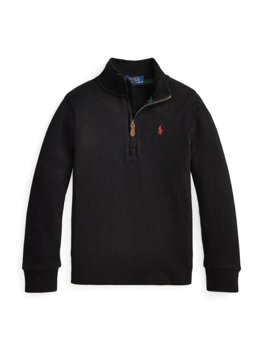 Obrázek produktu Polo Ralph Lauren svetr dětský bavlněný černá