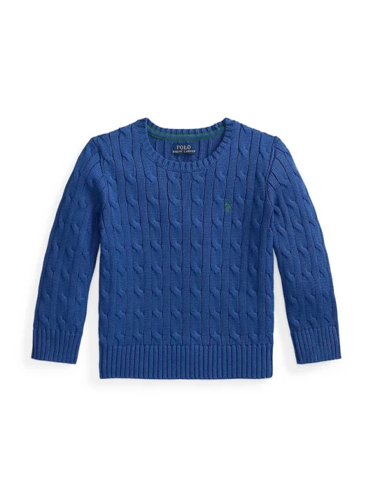 Obrázek produktu Polo Ralph Lauren svetr dětský bavlněný modrá
