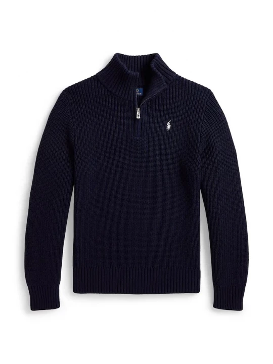Obrázek produktu Polo Ralph Lauren svetr dětský bavlněný námořnická modř