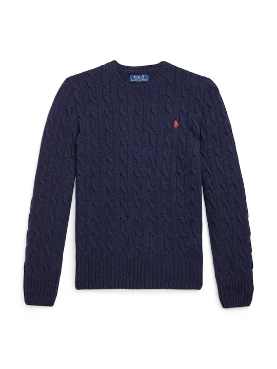 Obrázek produktu Polo Ralph Lauren svetr dětský vlněný námořnická modř