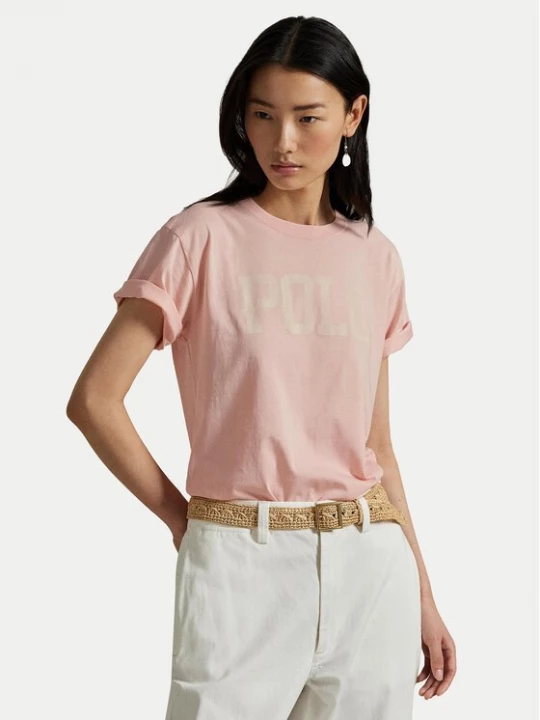 Obrázek produktu Polo Ralph Lauren T-Shirt 211965096001 Korálová Regular Fit
