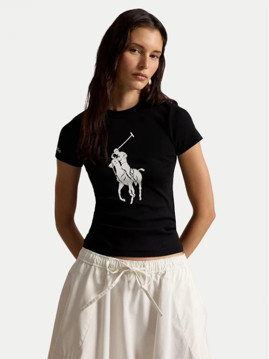 Obrázek produktu Polo Ralph Lauren T-Shirt 211A96259003 Černá Slim Fit