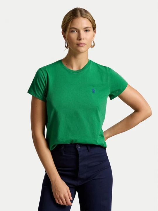Obrázek produktu Polo Ralph Lauren T-Shirt 211B14605022 Tmavě zelená Classic Fit