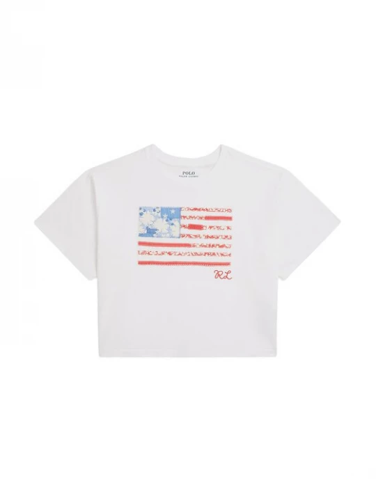 Obrázek produktu Polo Ralph Lauren T-Shirt 313A11751001 Bílá Boxy Fit