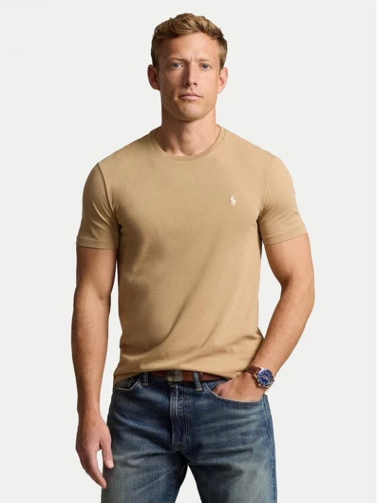 Obrázek produktu Polo Ralph Lauren T-Shirt 710671438329 Béžová Custom Slim Fit