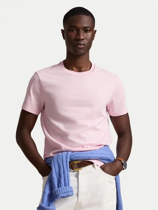 Obrázek produktu Polo Ralph Lauren T-Shirt 710671438530 Světle růžová Regular Fit