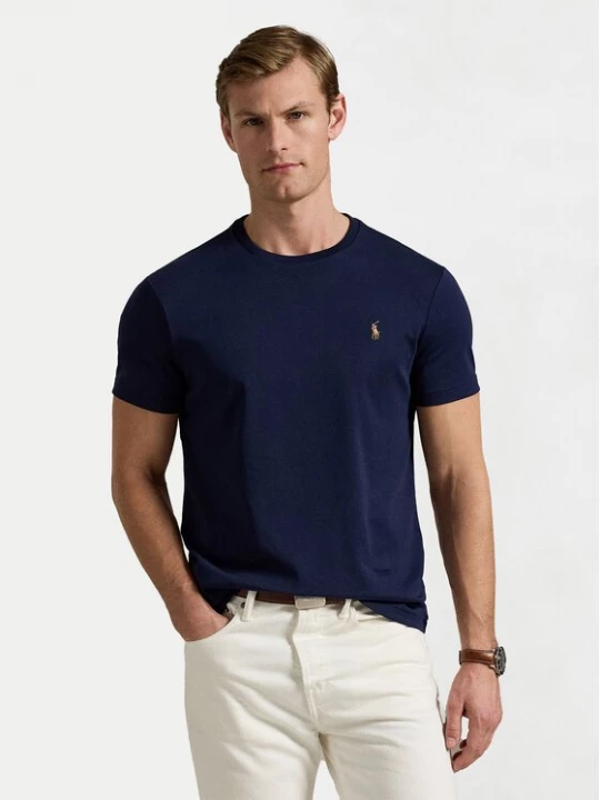 Obrázek produktu Polo Ralph Lauren T-Shirt 710740727 Tmavomodrá Slim Fit
