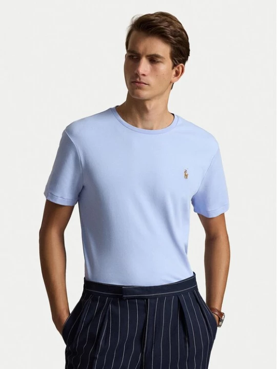 Obrázek produktu Polo Ralph Lauren T-Shirt 710740727506 Světle modrá Regular Fit