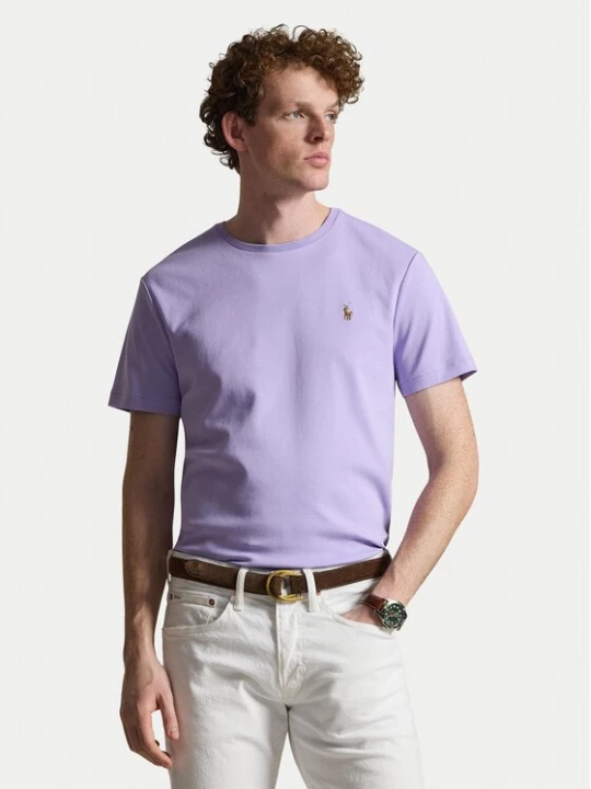 Obrázek produktu Polo Ralph Lauren T-Shirt 710740727507 Světle fialová Regular Fit