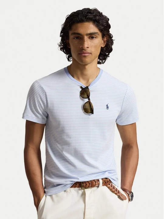 Obrázek produktu Polo Ralph Lauren T-Shirt 710944811501 Světle modrá Regular Fit