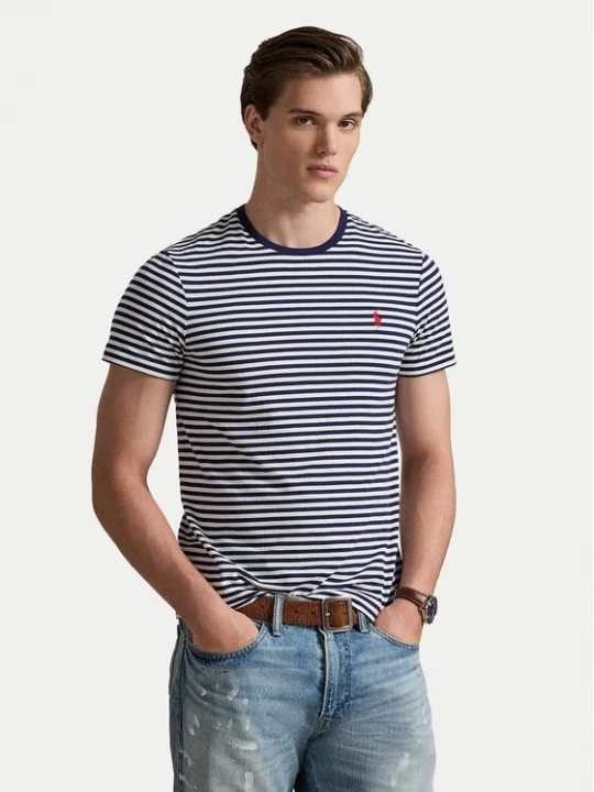 Obrázek produktu Polo Ralph Lauren T-Shirt 710956828502 Tmavomodrá Regular Fit