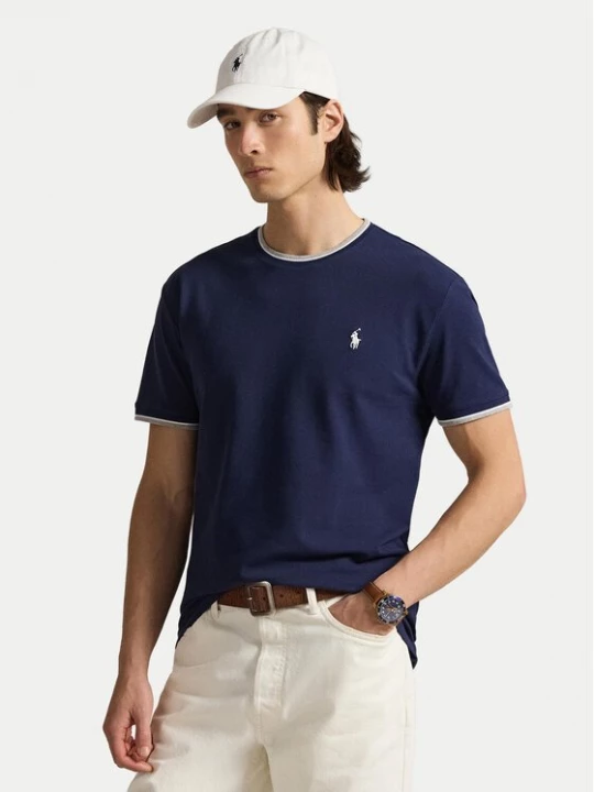 Obrázek produktu Polo Ralph Lauren T-Shirt 710963492001 Tmavomodrá Regular Fit