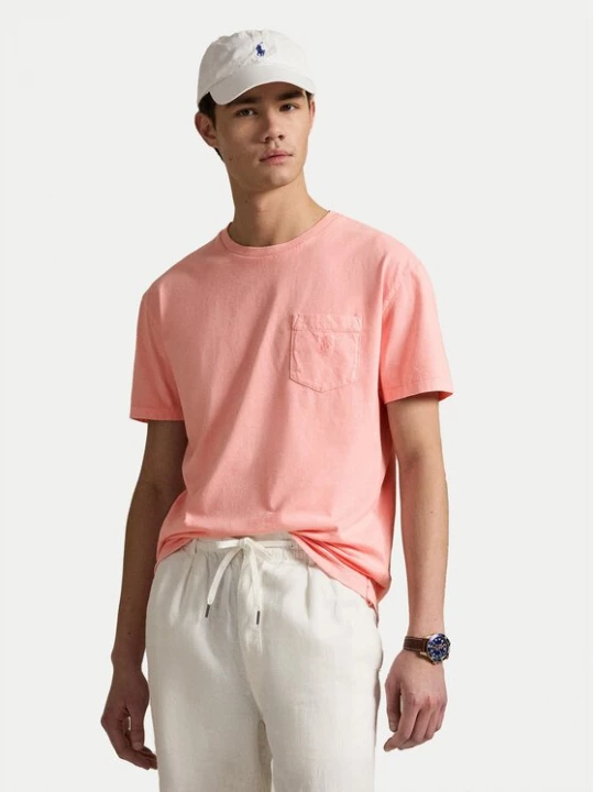 Obrázek produktu Polo Ralph Lauren T-Shirt 710969628005 Růžová Custom Slim Fit