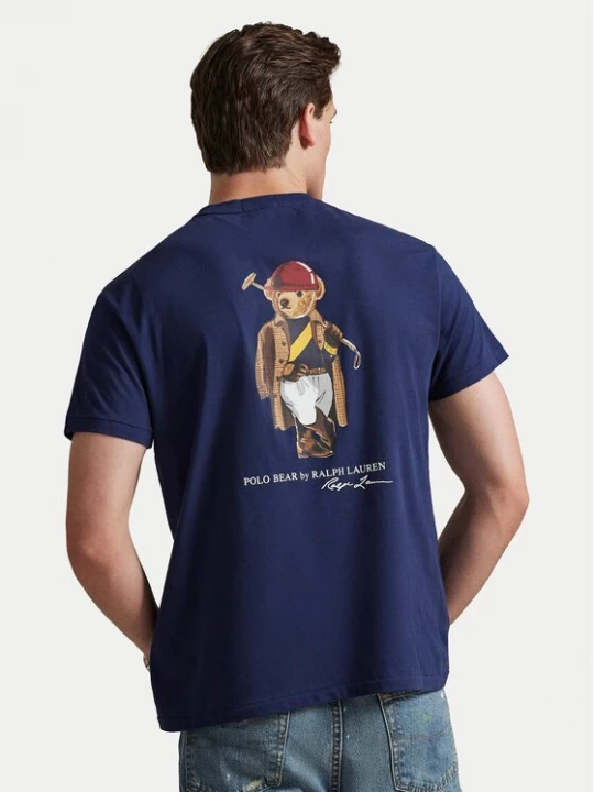 Obrázek produktu Polo Ralph Lauren T-Shirt 710B16610001 Tmavomodrá Regular Fit