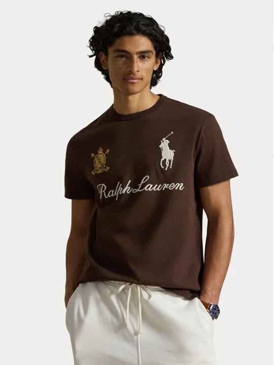Obrázek produktu Polo Ralph Lauren T-Shirt 710B20010002 Hnědá Regular Fit