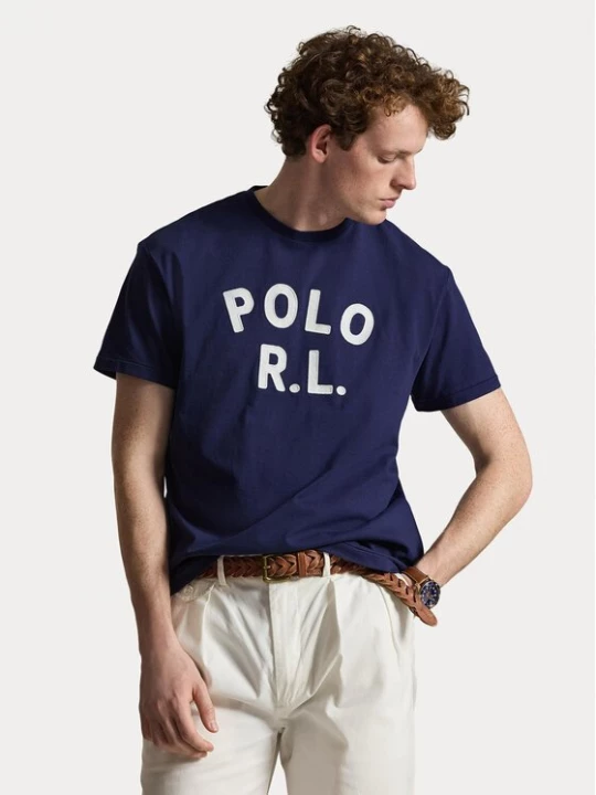 Obrázek produktu Polo Ralph Lauren T-Shirt 710B20222001 Tmavomodrá Regular Fit