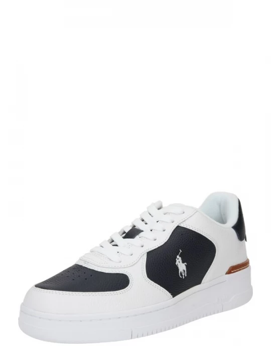 Obrázek produktu Polo Ralph Lauren Tenisky 'MASTERS CRT' marine modrá / hnědá / bílá