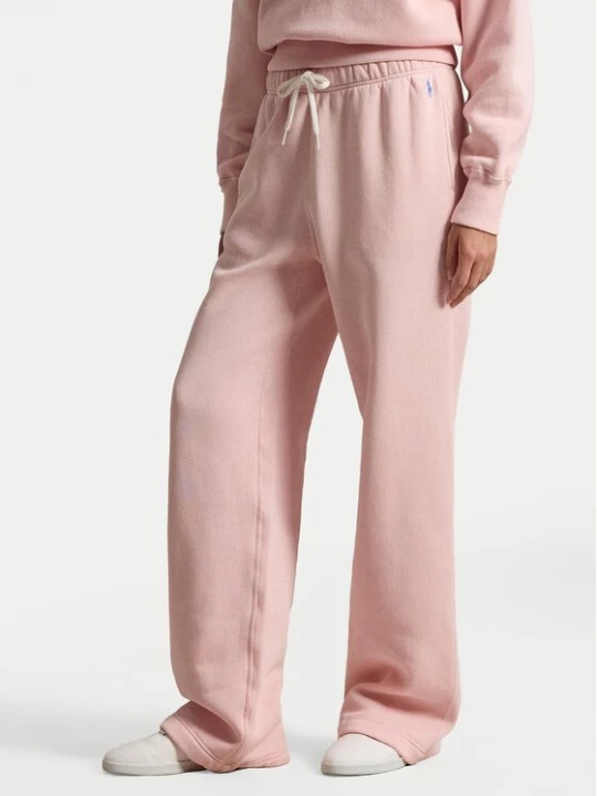 Obrázek produktu Polo Ralph Lauren Teplákové kalhoty 211977959504 Růžová Wide Leg