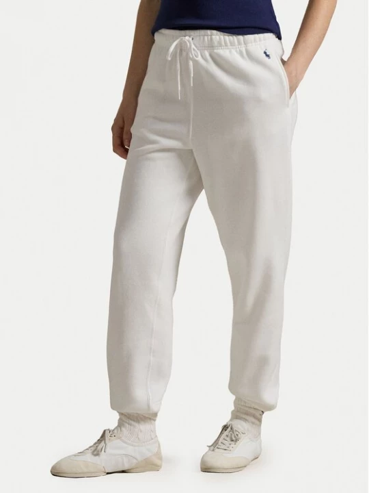 Obrázek produktu Polo Ralph Lauren Teplákové kalhoty Prl Flc Pnt 211943009001 Bílá Regular Fit