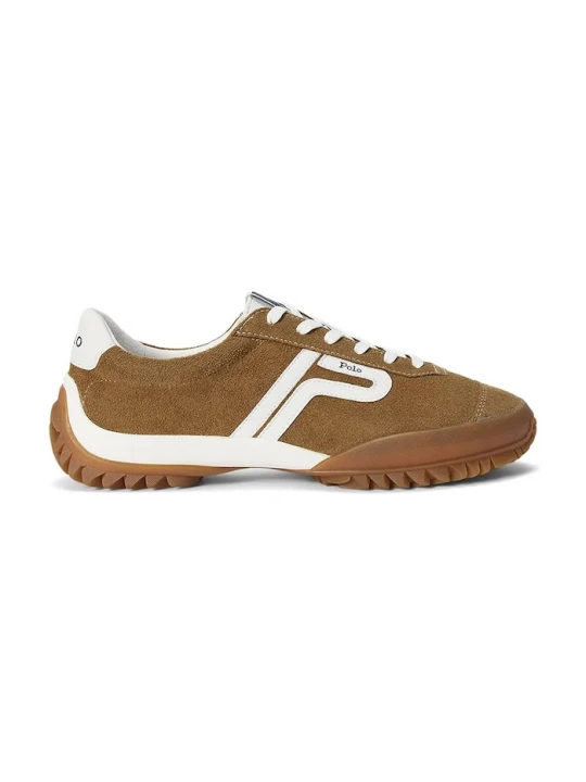 Obrázek produktu Polo Ralph Lauren Tread Lw Tp sneakers boty dámské semišové béžová
