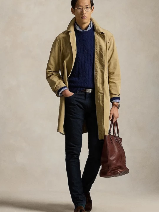 Obrázek produktu Polo Ralph Lauren trenčkot pánský hnědá