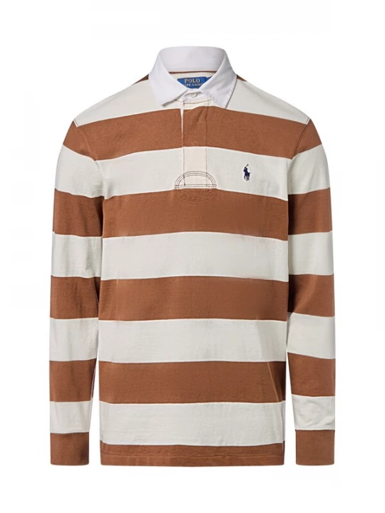 Obrázek produktu Polo Ralph Lauren Tričko béžová / hnědá / bílá