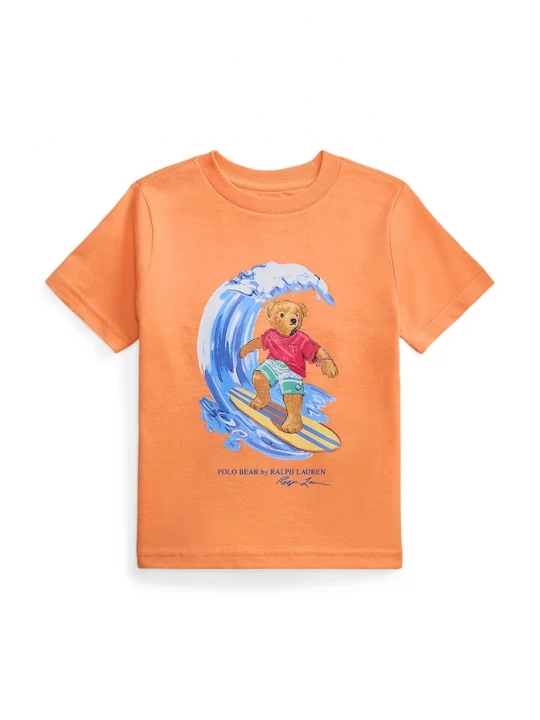 Obrázek produktu Polo Ralph Lauren tričko dětské bavlněné oranžová