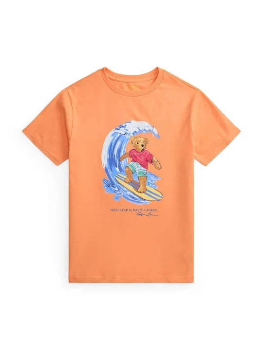 Obrázek produktu Polo Ralph Lauren tričko dětské bavlněné oranžová