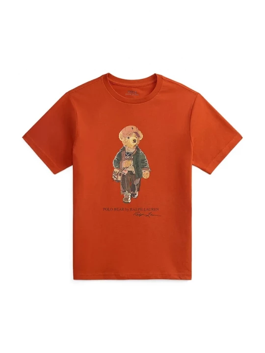 Obrázek produktu Polo Ralph Lauren tričko dětské bavlněné oranžová
