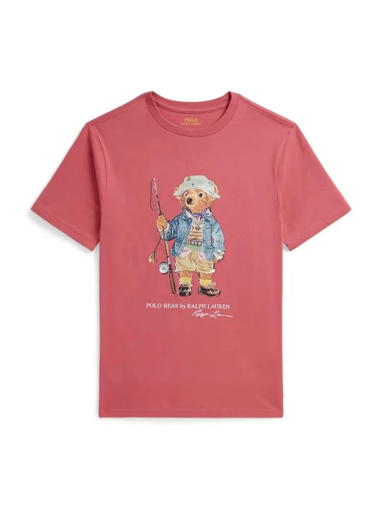 Obrázek produktu Polo Ralph Lauren tričko dětské bavlněné růžová
