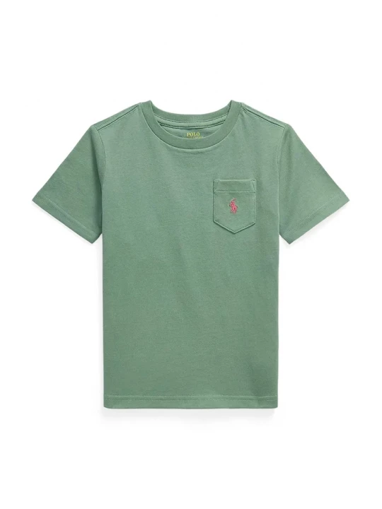 Obrázek produktu Polo Ralph Lauren tričko dětské bavlněné zelená