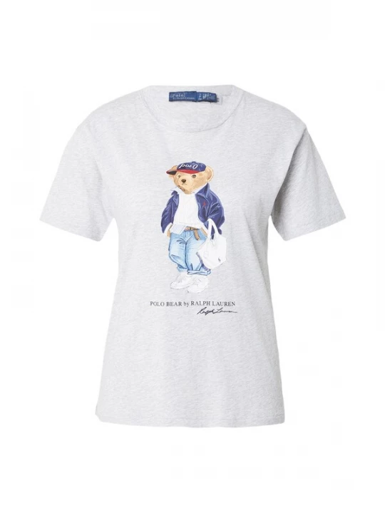 Obrázek produktu Polo Ralph Lauren Tričko modrá / světle hnědá / kouřově šedá / bílá
