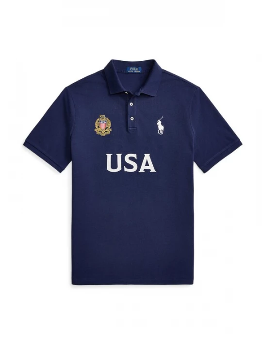 Obrázek produktu Polo Ralph Lauren Tričko námořnická modř / bílá