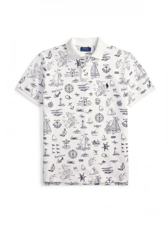 Obrázek produktu Polo Ralph Lauren Tričko námořnická modř / bílá